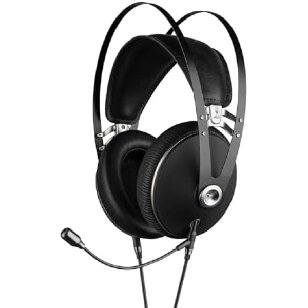 MEZE AUDIO | 99 NEO & Boom Mic Headset | Wired Over-Ear Headphones