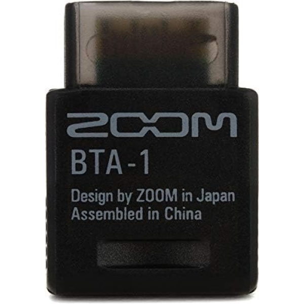 Zoom BTA-1 Bluetooth Adapter, Designed for H3-VR, L-20, L-20R, AR-48, and F6